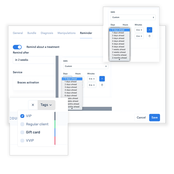 32Desk interface: Marketing